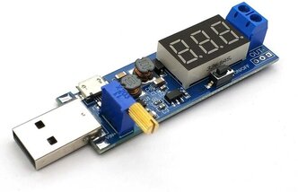 DC-DC повышающий/понижающий преобразователь напряжения (DC 3.5-12В на DC 1.2-24В) 1.5А (У)