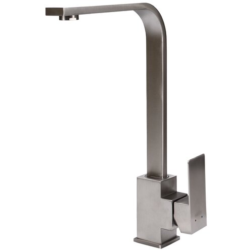 Смеситель / кран для кухни / с гибким изливом / Maxonor MN70803 сатин