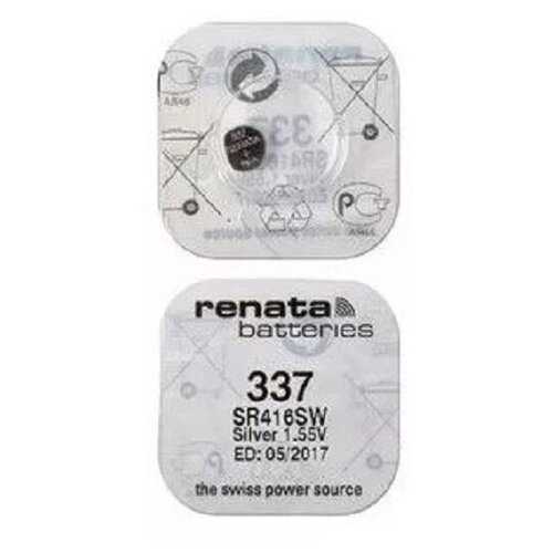 фото Элемент питания для часов renata sr 416sw /337 1,55 v (1 шт)