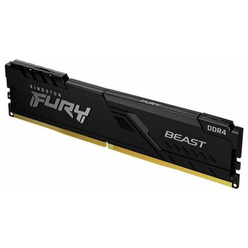 Оперативная память DIMM 8 Гб DDR4 3600 МГц Kingston Fury Beast KF436C17BB8 PC4-28800 356100₽