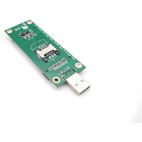 Адаптер (переходник) Mini-PCI-E на USB со слотом под SIM quectel модуль mini pcie для usb макетная плата 4g lte usb адаптер type c для usb адаптера для quectel ep06 e