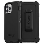 Противоударный чехол OtterBox для iPhone 12 / iPhone 12 Pro - Defender - Black - 77-65401 - изображение