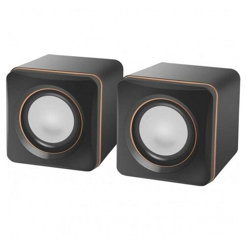 Колонки компьютерные 20 Defender SPK33 пластк USB AUX MP3 черный 57700₽