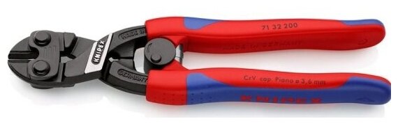 Болторез Knipex 7132200 CoBolt® черненый, черного цвета 200 mm