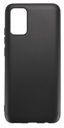 Силиконовый матовый непрозрачный чехол для Samsung Galaxy A02s