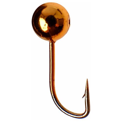 фото Мормышка литая "шар", 4 мм, крючок crown, 10 шт. marlin's
