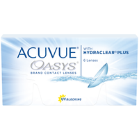 Контактные линзы ACUVUE OASYS with HYDRACLEAR PLUS, 6 шт., R 8,4, D -7