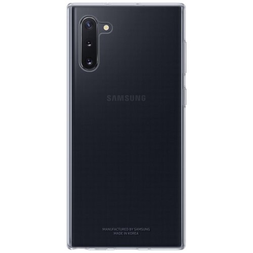 фото Чехол-накладка samsung clear cover для samsung galaxy note10, прозрачный