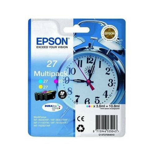 Набор картриджей Epson C13T27054022 t252 252xl 27xl t2521 t27 t2711 ink cartridge for epson wf 7720 wf 7715 wf 7725 wf 7710 wf 7210 wf 7620 wf 7110 wf 7610 wf 3640