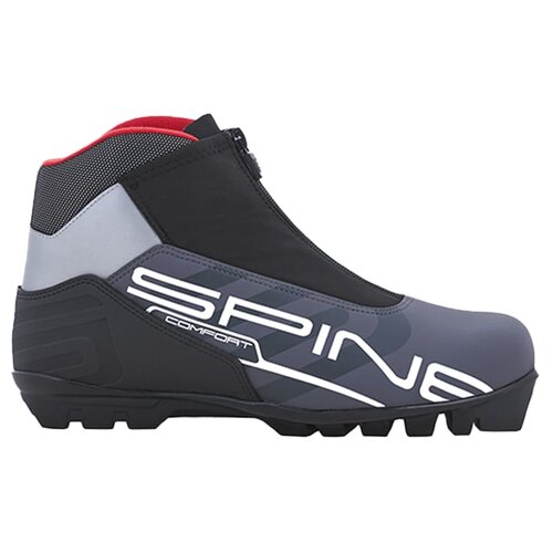 Лыжные ботинки Spine Comfort 483/7 2020-2021, р.45, черный/серый лыжные ботинки spine sns viper 452 черный 41