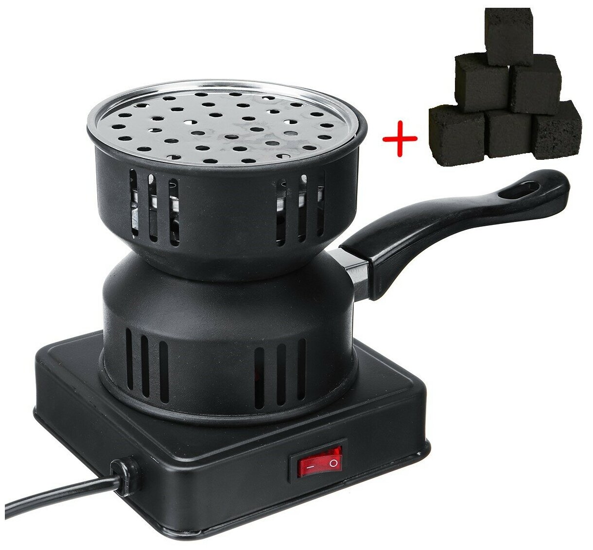 Электроплитка для розжига углей / плитка для углей / угли в подарок / горелка для угля / электрическая плита для углей / электрическая горелка - фотография № 1