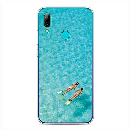 фото Силиконовый чехол "волны 3" на huawei p smart 2019 / хуавей п смарт 2019 case place
