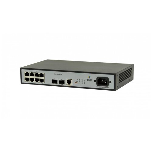 Управляемый коммутатор уровня 2 SNR SNR-S2982G-8T , 8 портов 10/100/1000Base-T и 2 порта 100/1000BASE-X (SFP)