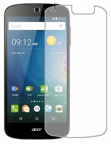 Acer Liquid Z530 защитный экран Гидрогель Прозрачный (Силикон) 1 штука