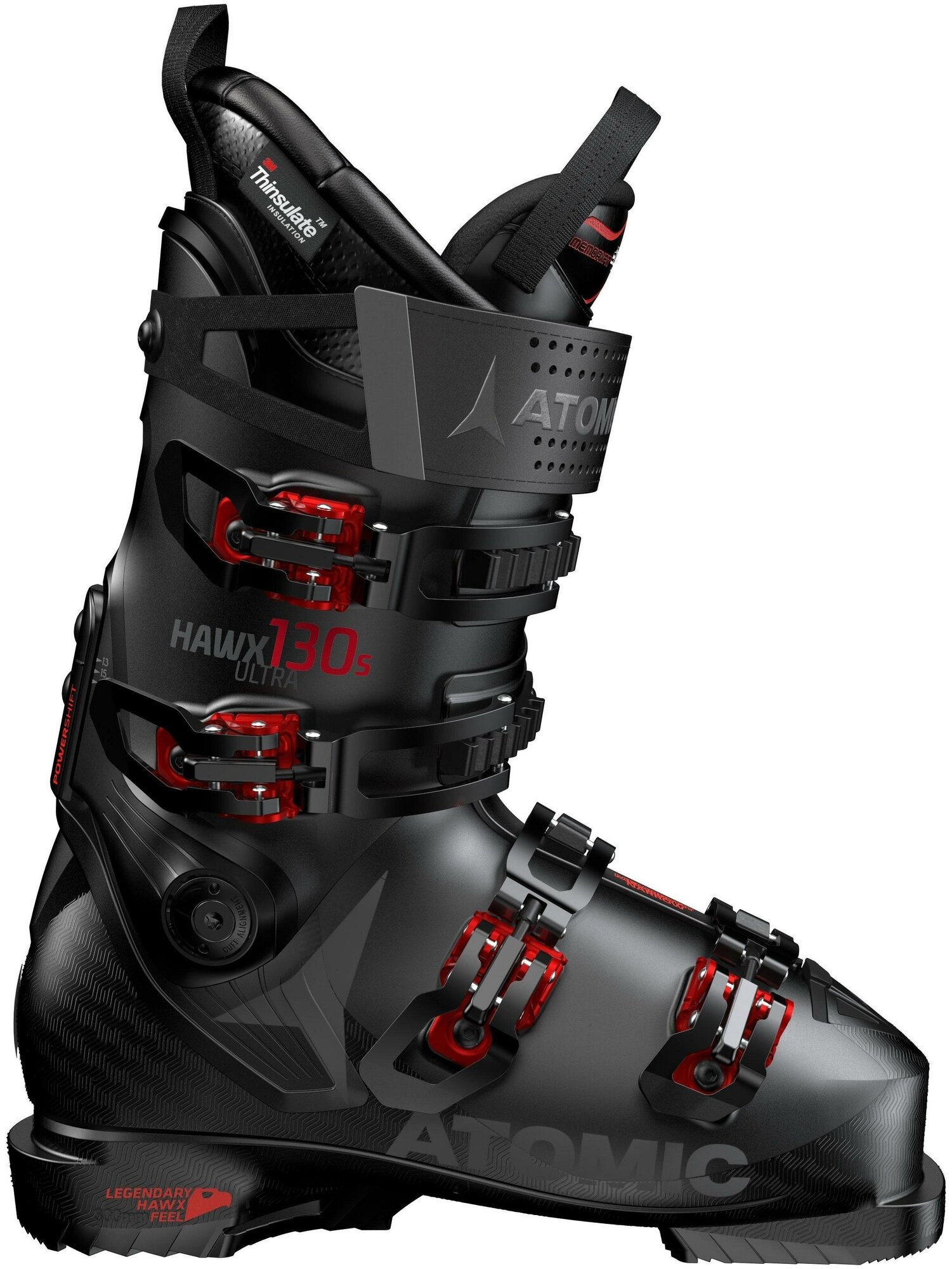 Горнолыжные ботинки ATOMIC Hawx Ultra 130 S black/red (см:27)