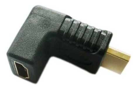 Адаптер аудио-видео 90 Deg, HDMI (m) (Г-образный) - HDMI (f) (Г-образный), ver 1.4 Noname - фото №7