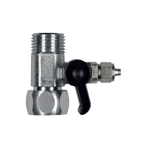 Кран шаровой присоединительный комплект 1/2'' металл PRIO (новая вода) (Х105)