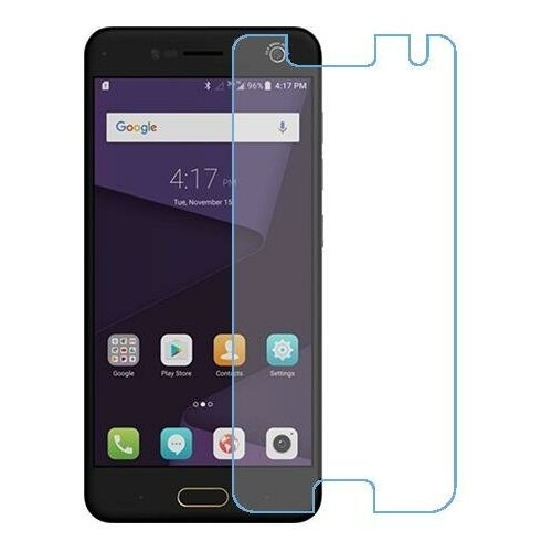 ZTE Blade V8 защитный экран из нано стекла 9H одна штука