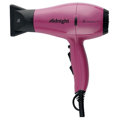Dewal Фен Midnight ягодный 2000 вт ионизация 2 насадки 408000₽