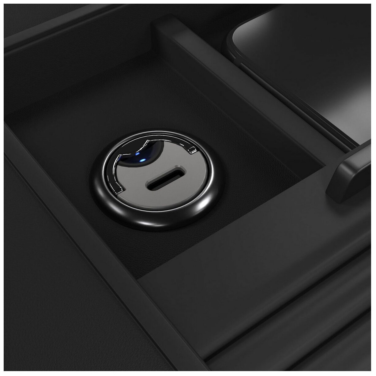 Автомобильное зарядное устройство Lyambda, USB type-C, 3A, черный Noname - фото №9