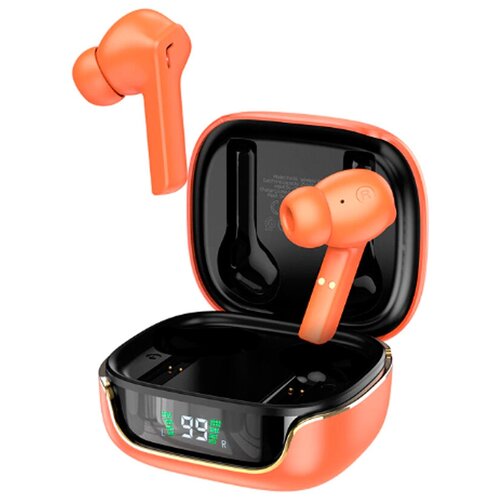 Наушники EW18 HOCO беспроводные наушники вакуумные оранжевые 158800₽