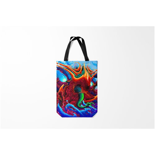 фото Сумка-шоппер / 31х42 см / геймерам / counter strike hyper beast burnettie