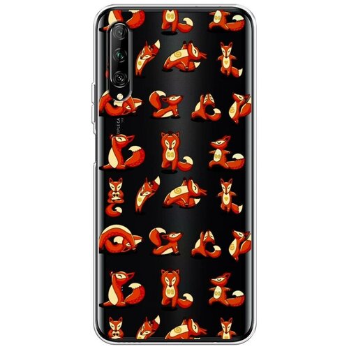 фото Силиконовый чехол "лисья йога" на huawei y9s / хуавей y9s case place