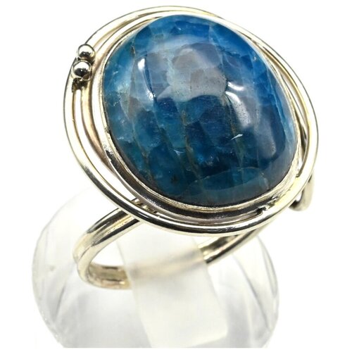 Кольцо Радуга Камня, апатит, размер 20, белый, бесцветный кольцо радуга камня апатит размер 16 синий