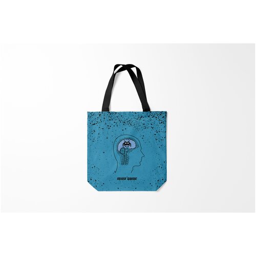 фото Сумка-шоппер / 40х40 см / геймерам / разные игры space invaders mind game z burnettie