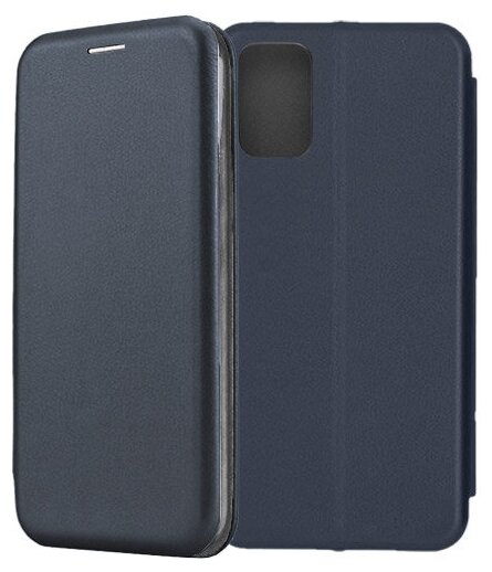 Чехол-книжка Fashion Case для Samsung Galaxy M51 M515 темно-синий