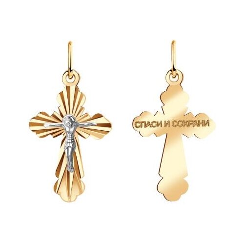 фото Золотая подвеска красносельский ювелир пш0312 diamant-online