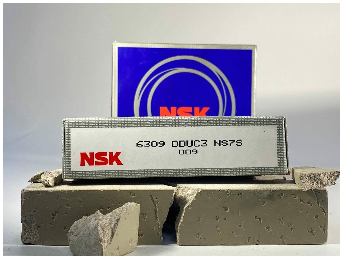 Подшипник 6309 DDUC3 ( 6309-2RS ) размера 45х100х25 производителя NSK