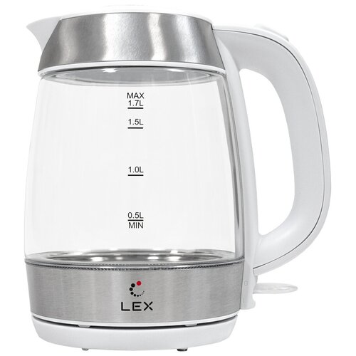 фото Электрический чайник lex lx-3001-2 цвет белый