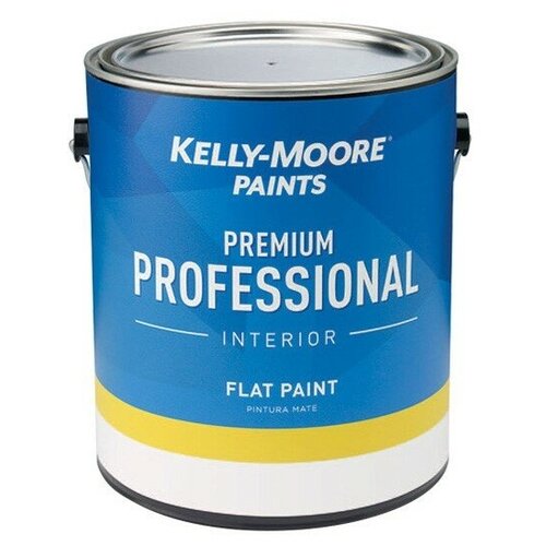 Профессиональная интерьерная краска для стен и потолков Kelly-Moore Premium Professional Interior полуматовая база: Neutral Tint base 3,78 л