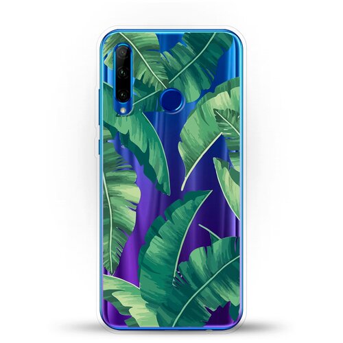фото Силиконовый чехол пальма на honor 10i andy & paul