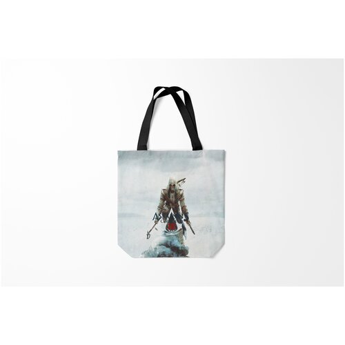 фото Сумка-шоппер / 40х40 см / геймерам / assassins creed lll burnettie