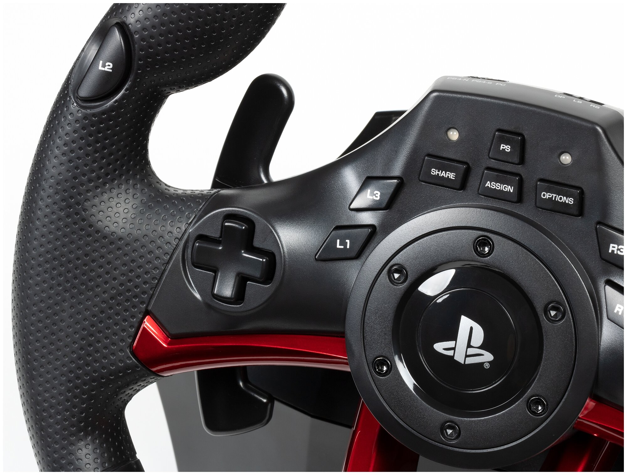Комплект HORI Wireless Racing Wheel Apex PS4, черный