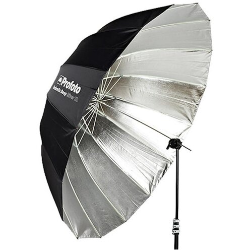 зонт profoto umbrella deep white l 130cm 51 белый cn5 115 92 579 60 Зонт Profoto Deep Silver XL глубокий серебристый 165 см