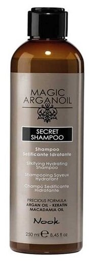 Nook Secret Shampoo - Шампунь разглаживающий и увлажняющий Магия Арганы, 250 мл