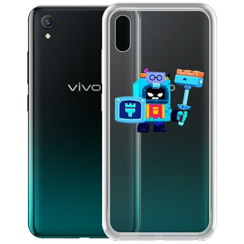 фото Чехол-накладка clear case brawl stars-эш для vivo y1s krutoff group