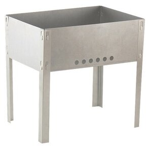 <b>Мангал</b> облегченный Palisad 350x250x350 мм <span>материал корпуса: сталь, длина: 35 см, ширина: 25 см</span>