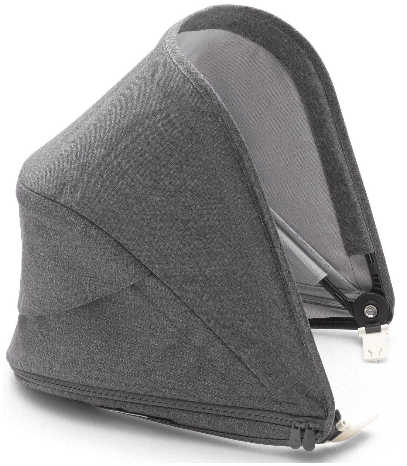 Капюшон для коляски Bugaboo Bee 6 Sun Canopy, Grey Melange