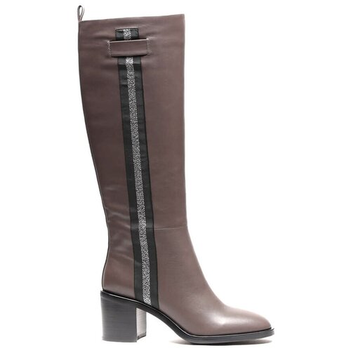 фото Vitacci 942129m сапоги женский серый, натуральная кожа