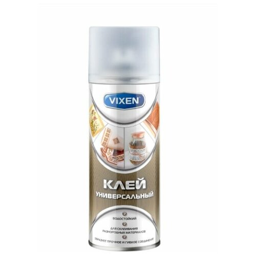 VIXEN Клей универсальный, аэрозоль vixen клей универсальный аэрозоль