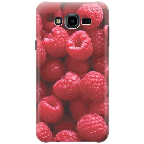 фото Re:pa накладка transparent для samsung galaxy j7 neo с принтом "малинки"