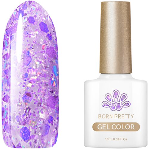 Гель-лак для ногтей Born Pretty Color gel CG107 55845-107, 10 мл гель лак для ногтей born pretty color gel cg001 55845 01 10 мл