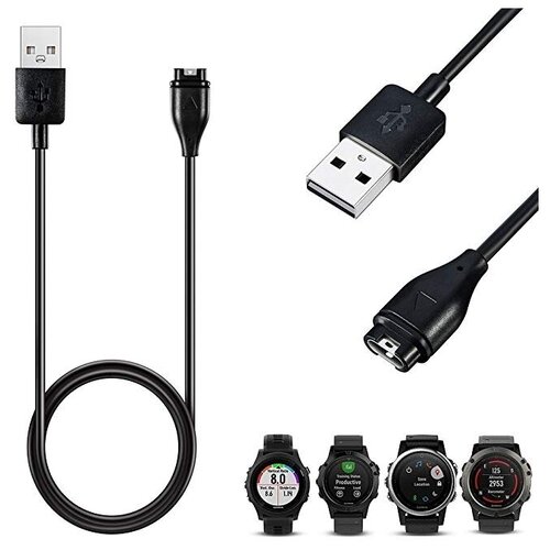 USB-кабель для зарядки умных часов Garmin Fenix 5/5 Plus/Forerunner 935/Quatix 5/Quatix 5 Sapphire/Approach S60 док станция для зарядки умных часов garmin forerunner 10