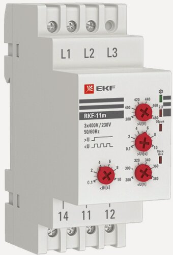 Изображение товара Реле контроля фаз RKF-11m EKF PROxima
