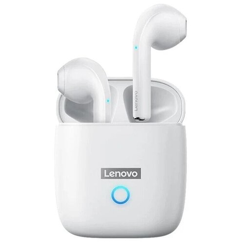 Беспроводные наушники Lenovo LP50 CN белый 1800₽