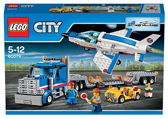 Конструктор LEGO City 60079 Транспортер для учебных самолетов